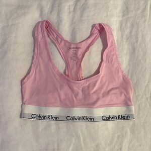 Calvin Klein Light Pink Sports Bra